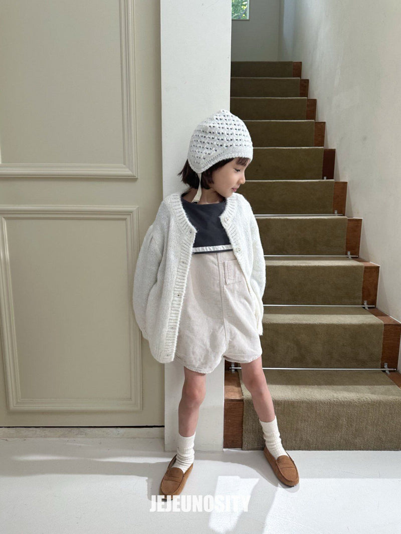 一部即納 jejeunosity / cotton very short overall【for kids & jr.】