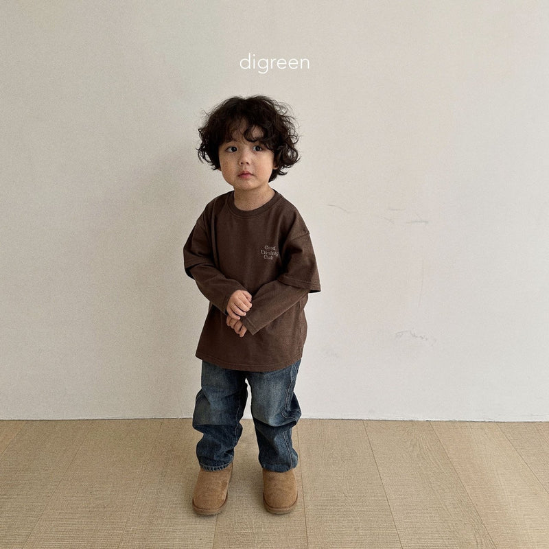 digreen / layered tee
