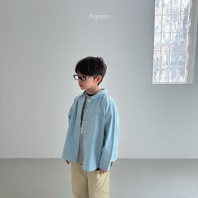 digreen / all day shirt【for kids】
