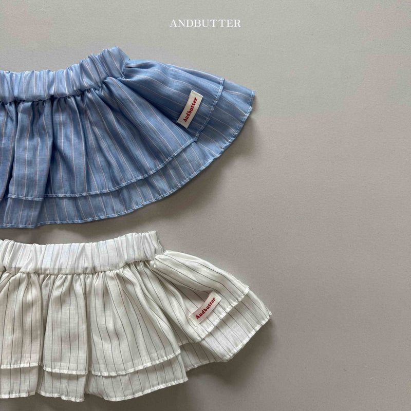 andbutter / cancan st skirt【for kids】