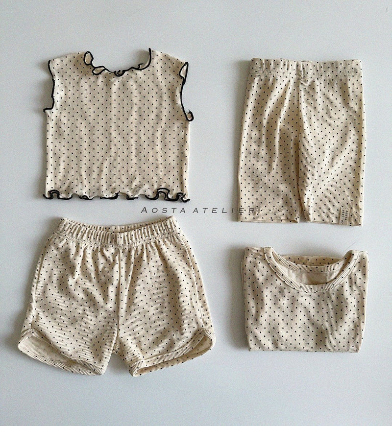 aosta / rib short pants【for baby &kids】
