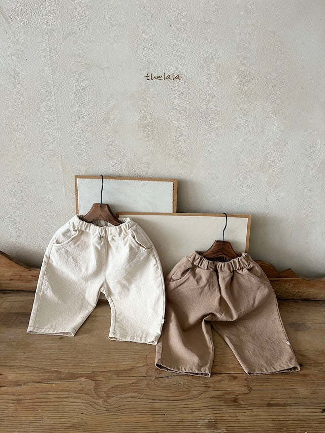 thelala / daily cotton pants