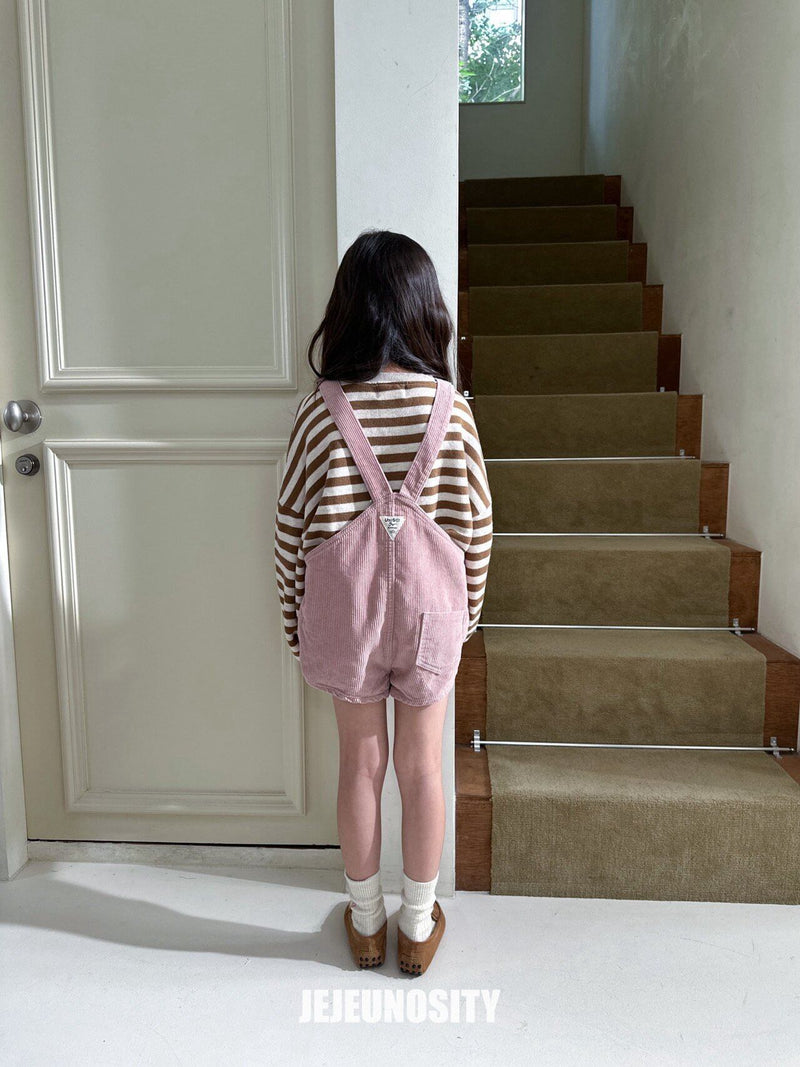 一部即納 jejeunosity / cotton very short overall【for kids & jr.】