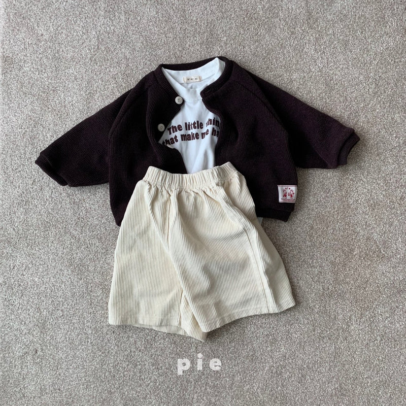 pie / mocomoco cardigan