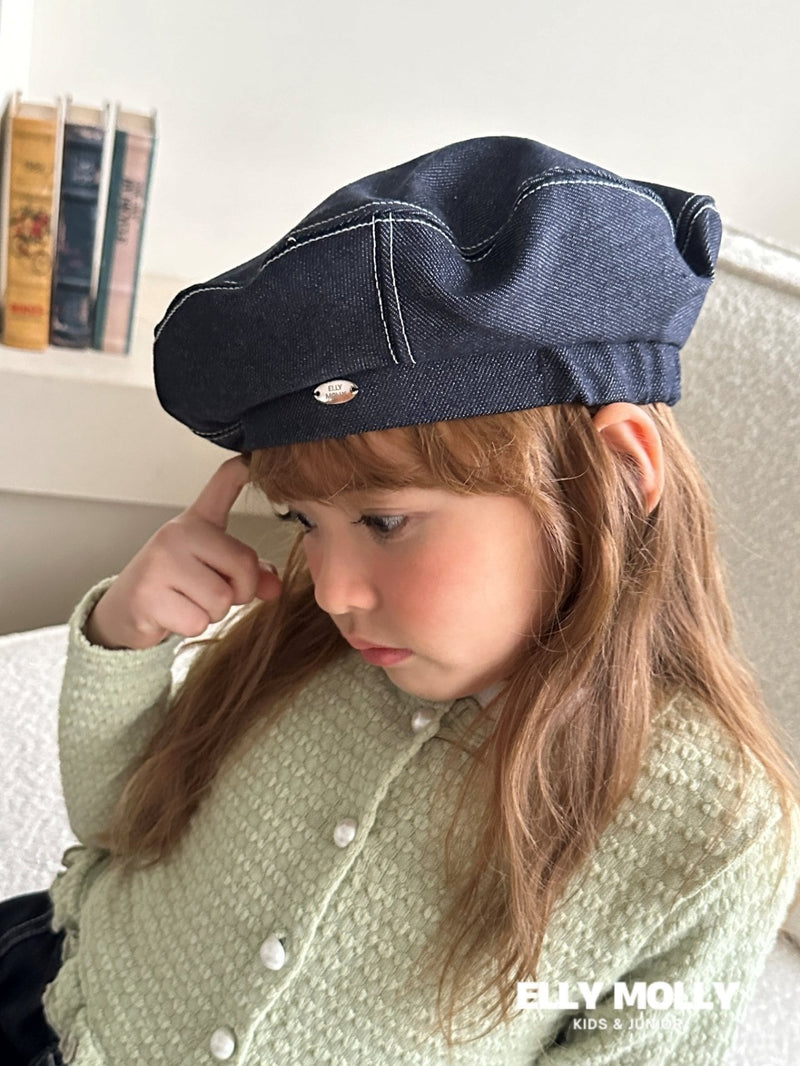 elly molly  / non fade beret  【for kids, Jr. 】