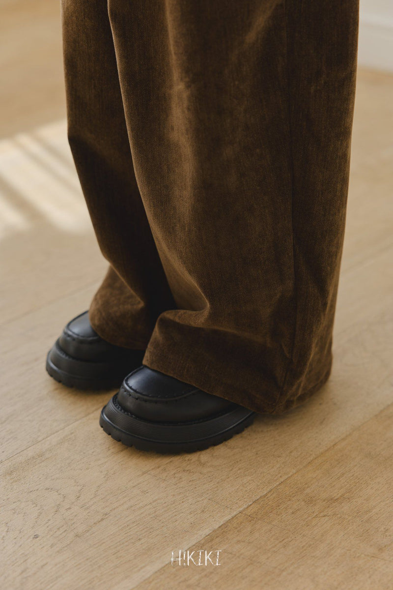 hikiki / gentle wool  pants【for kids, jr.】