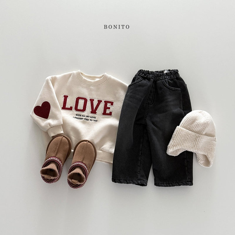 bonito / love heart bandek mtm 【for kids&Jr.】