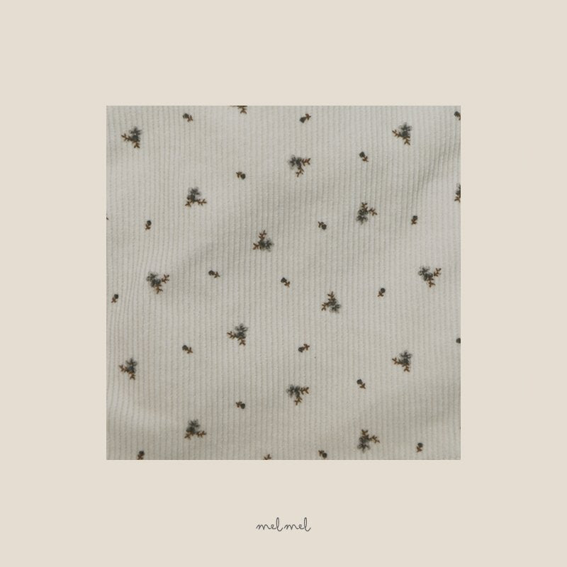 melmel / printed corduroy pants【for kids, jr.】