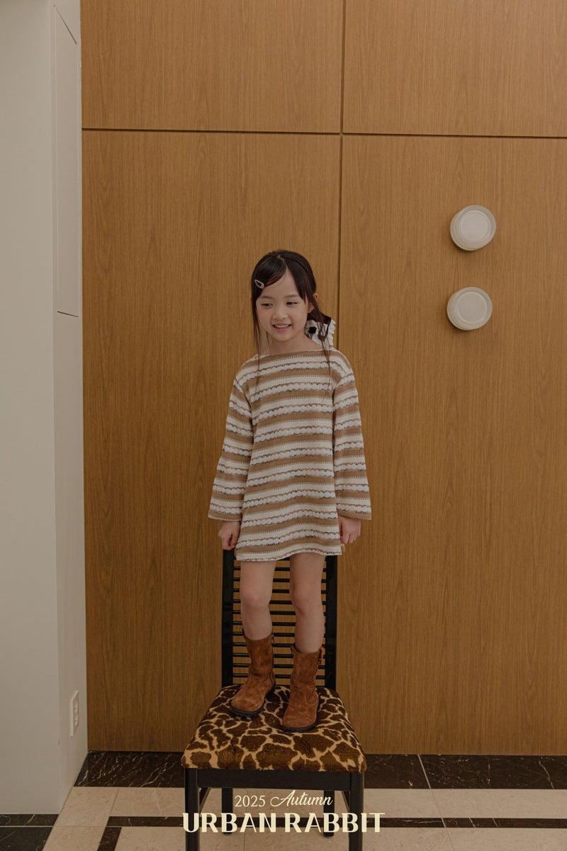 urban rabbit / ethnic knit  one-piece【for kids & Jr.】