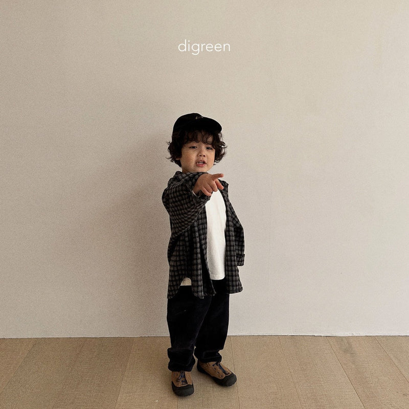 digreen / corduroy pants