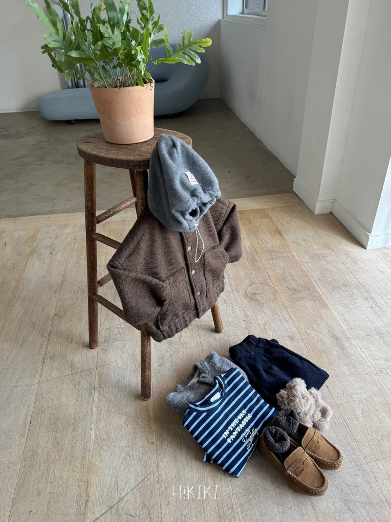 hikiki / gentle wool  pants【for kids, jr.】