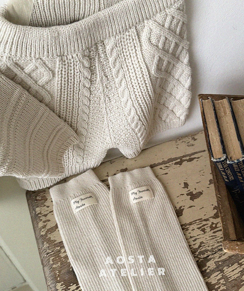 aosta / knit warmer