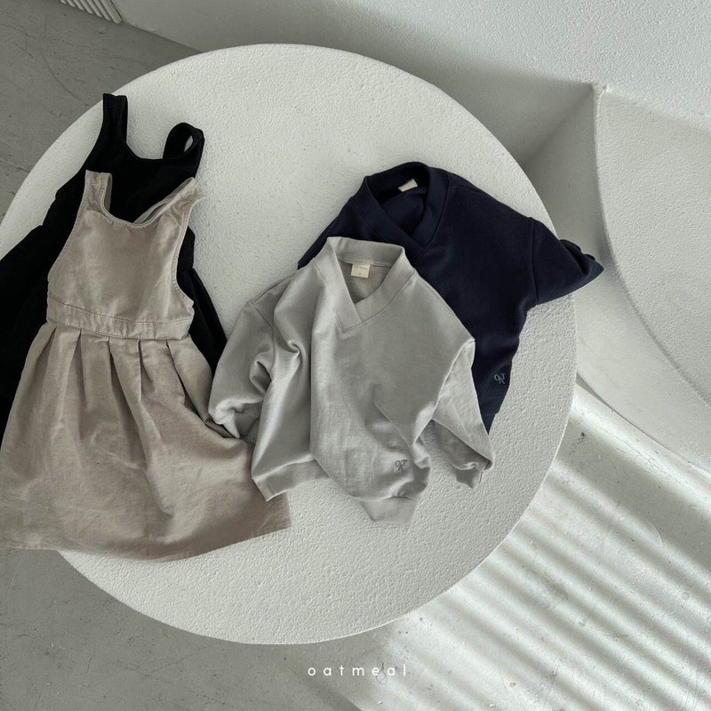 oatmeal / aron one-piece