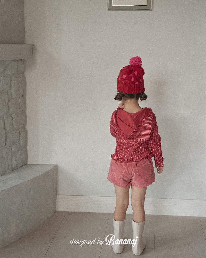 bananaj / dangkong heart pants【for kids & jr.】