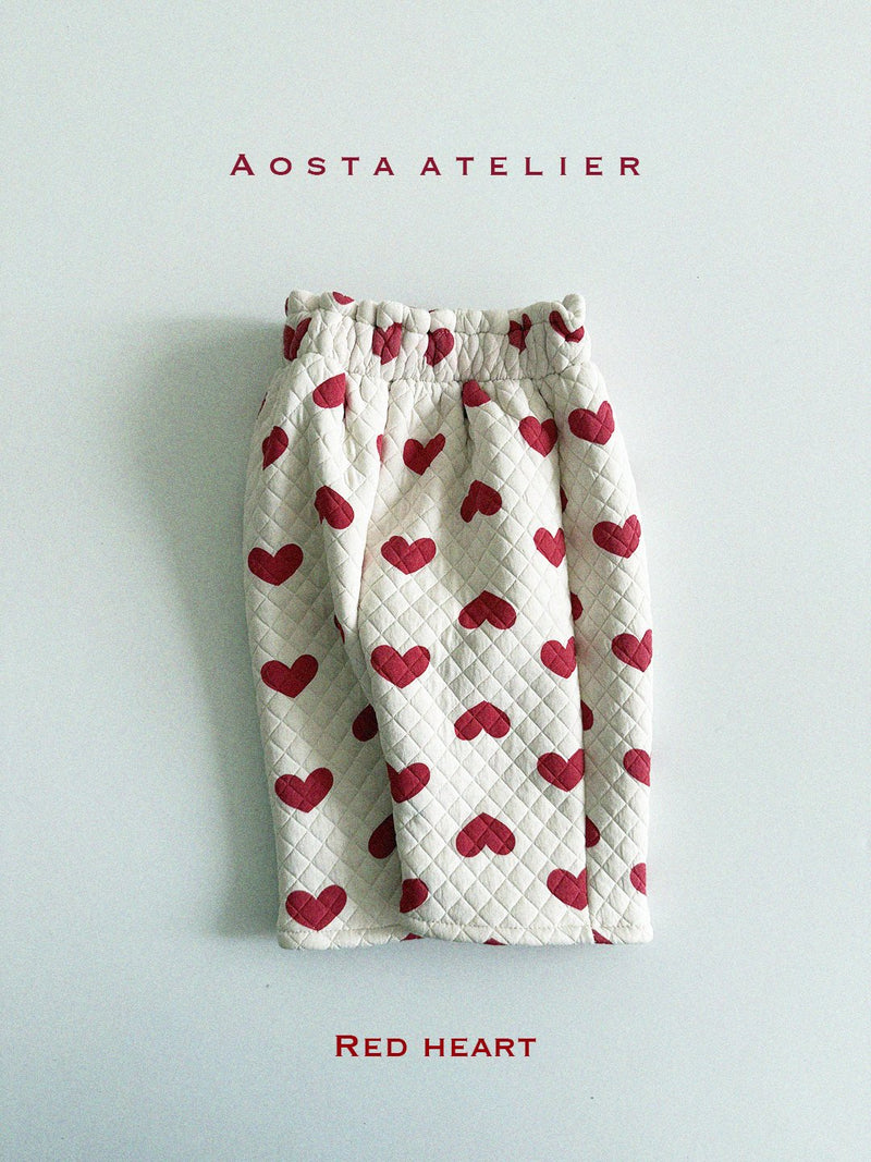 aosta / quilted pants