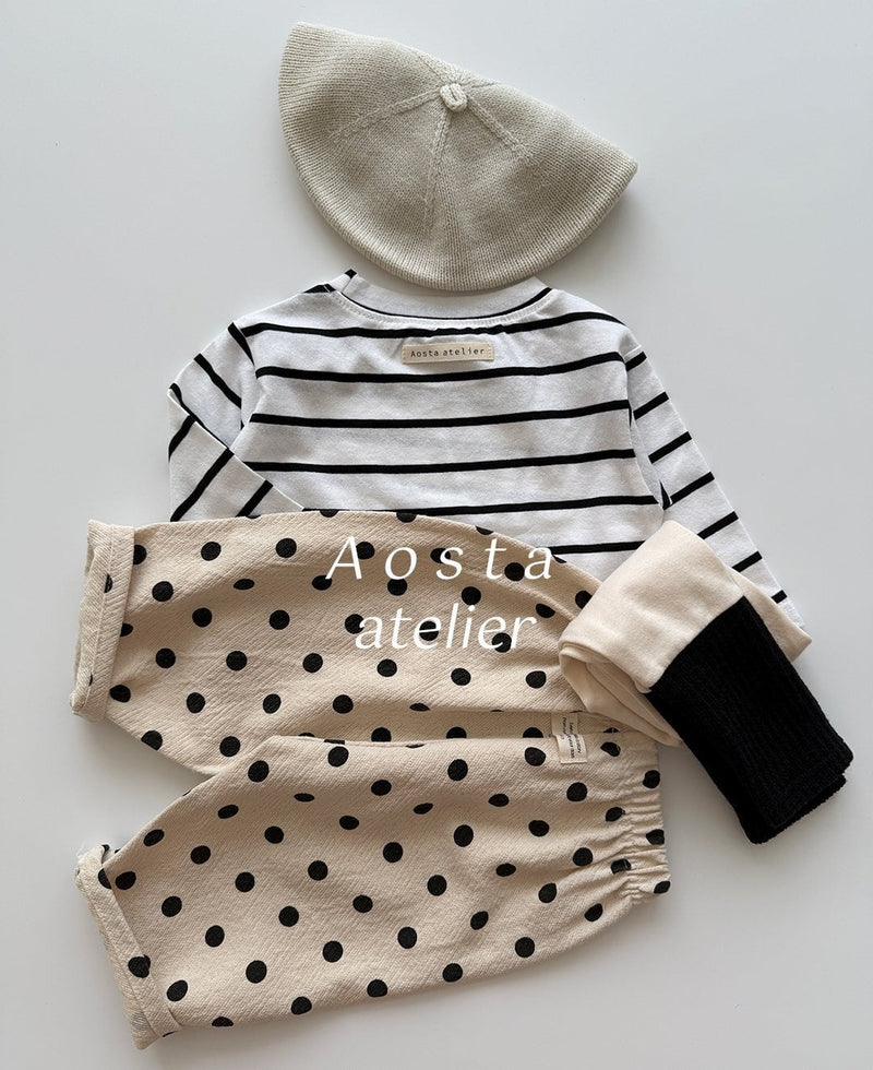 aosta /  signature tee【for baby&kids】