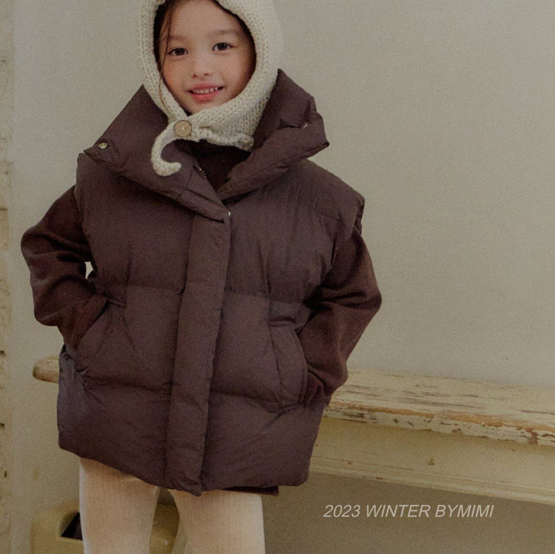 by mimi /  Bangbang padding  vest【for kids , jr】