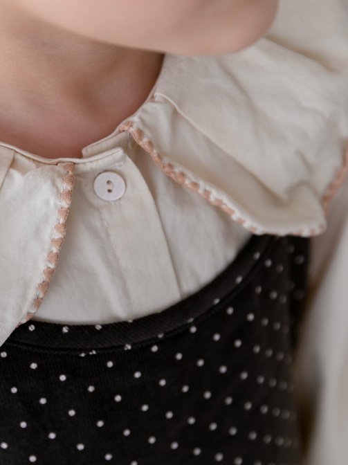 oatmeal / may sela blouse【for kids】