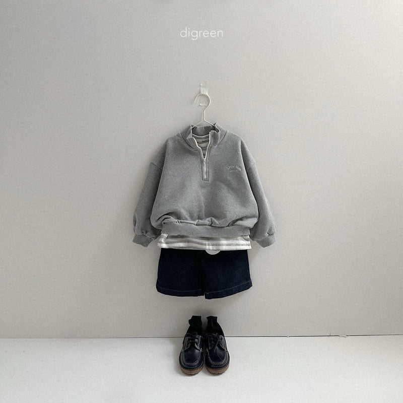 digreen / little zip-up【for kids】