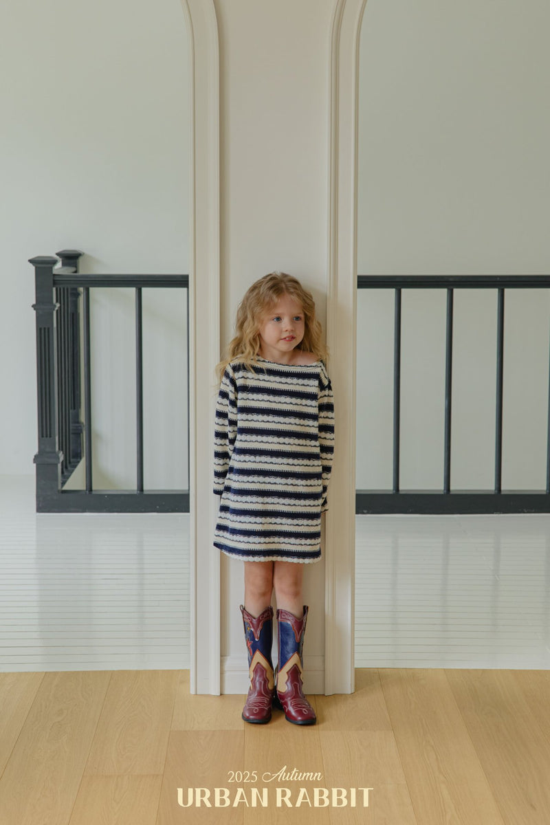 urban rabbit / ethnic knit  one-piece【for kids & Jr.】