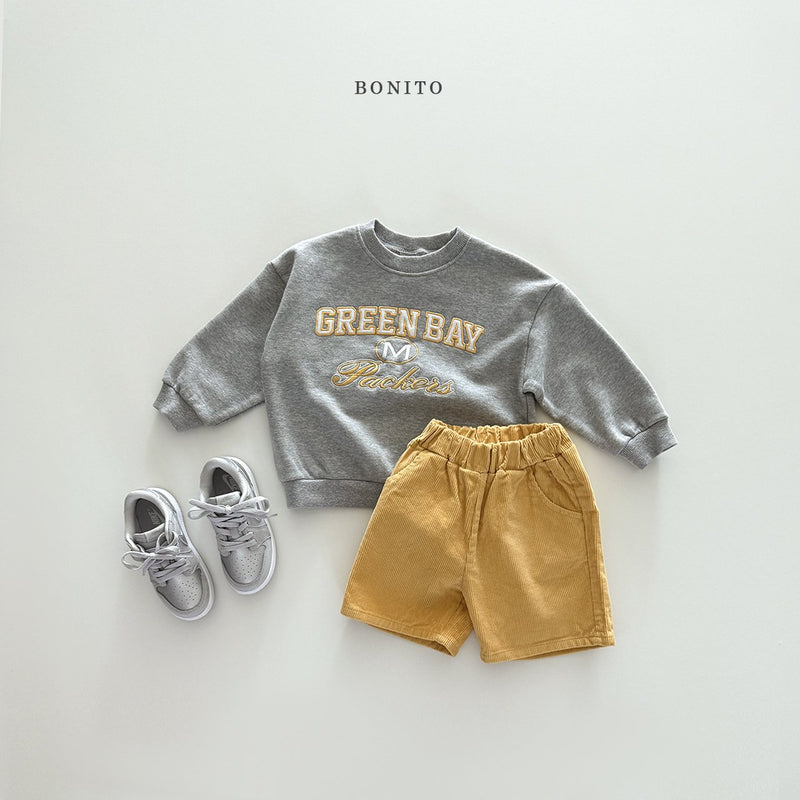 bonito / corduroy half pants【for kids&Jr.】