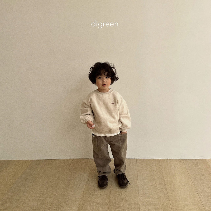 digreen / rivet pants
