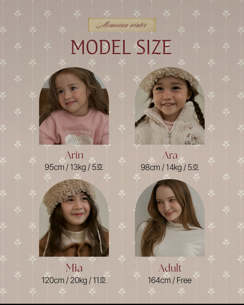 momo ann /  sera jacket【for kids &Jr.】