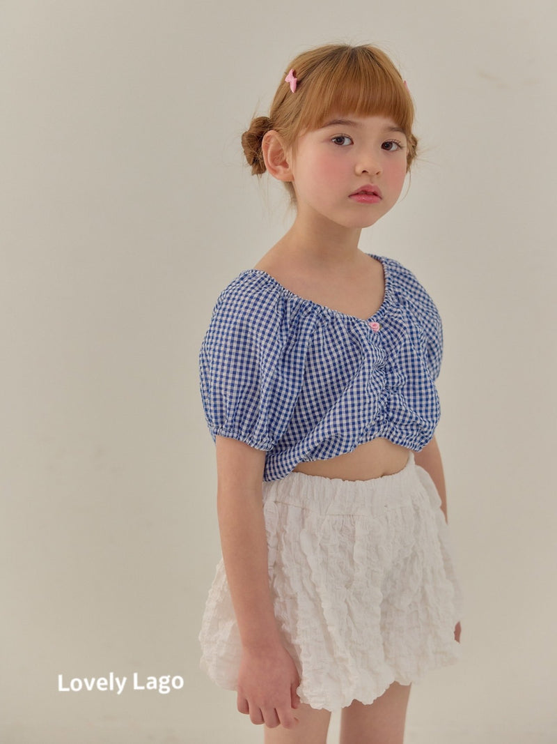 lago / crop top【for kids&Jr. 】