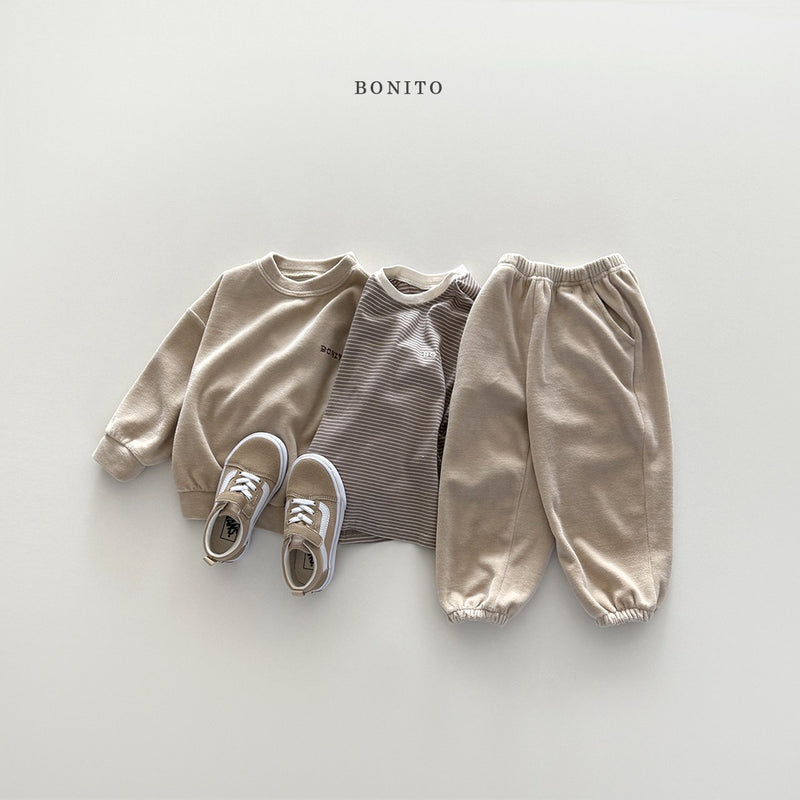 bonito / velours set up【for kids&Jr.】