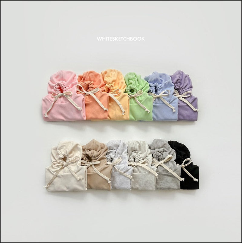 『8/31まで特別価格』white sketch book / soda muji hood mtm【for kids&Jr.】