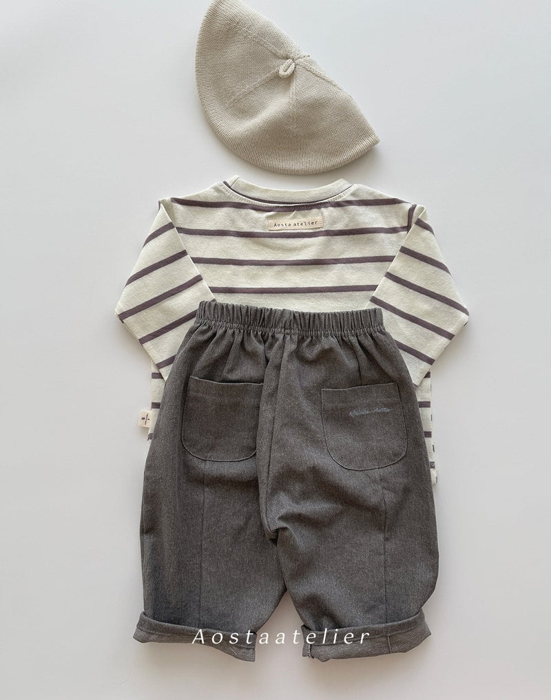 aosta /  signature tee【for baby&kids】