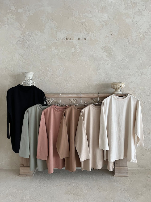 thelala /【for mom】high muji tee