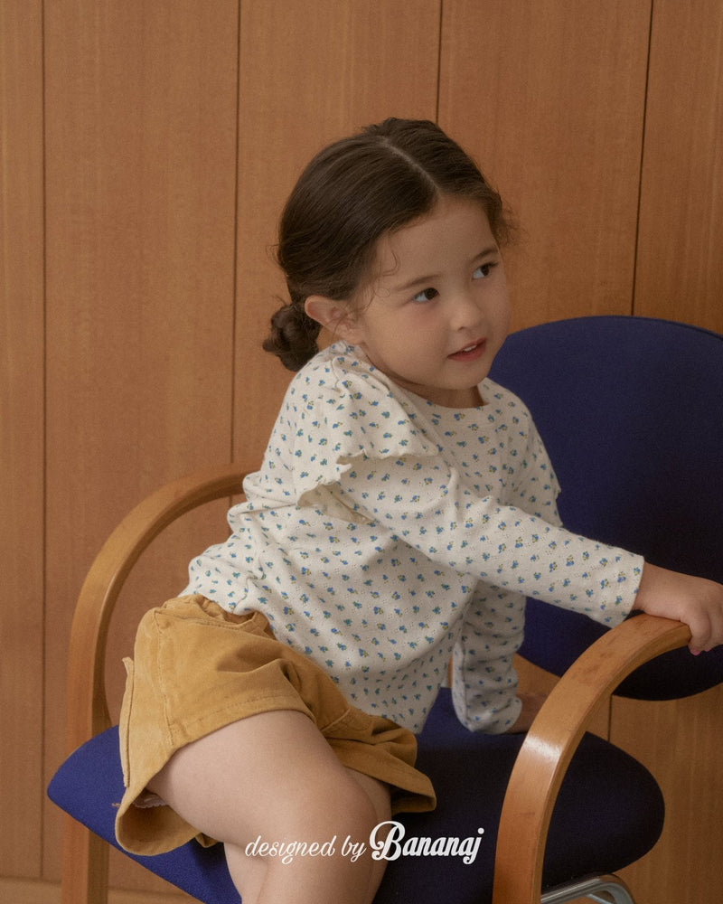 bananaj / blossom tee【for kids & jr.】