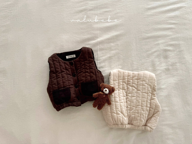 valubebe / haim padding vest【for baby, kids 】