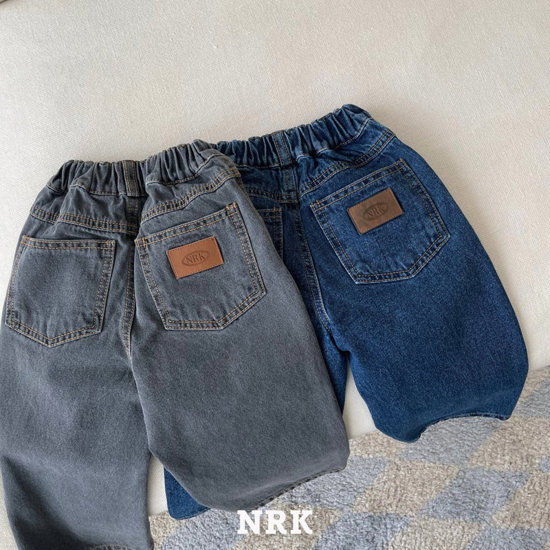 【即納 120size】
 nrk / denim twil pants【for kids & jr.】