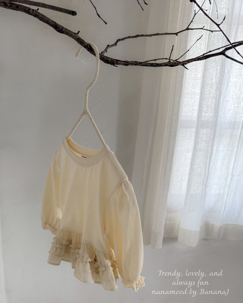 nanamood by banana.j / bebe lopple point tee 【for baby】