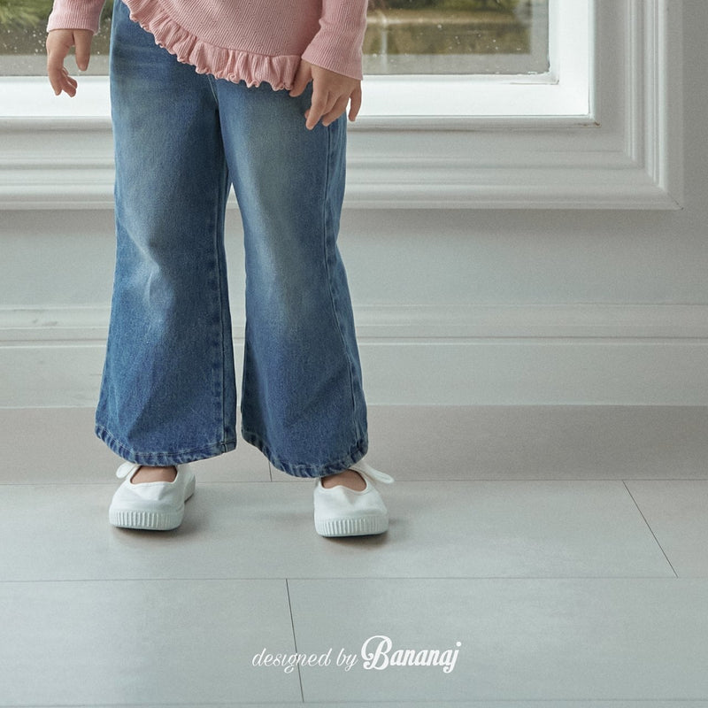 bananaj / ender denim pants【for kids & jr.】