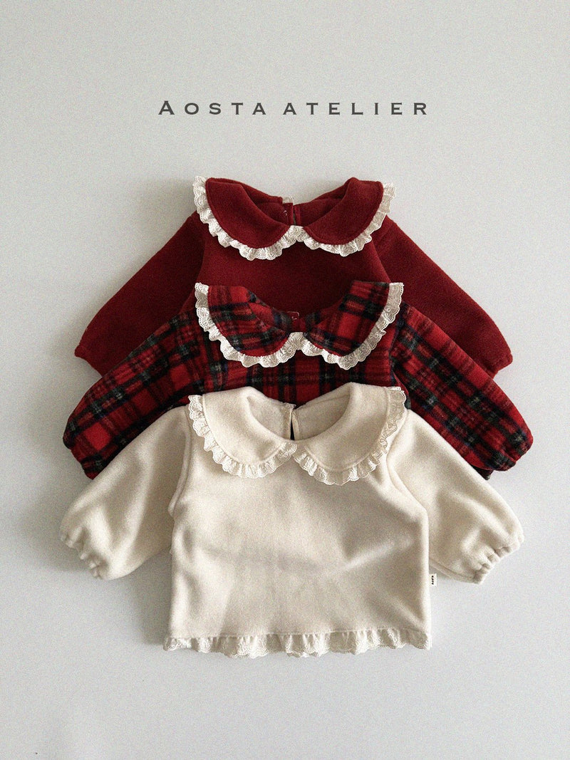 aosta / winter frills blouse