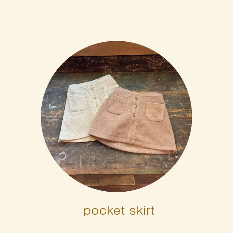 mon atelier / pocket skirt