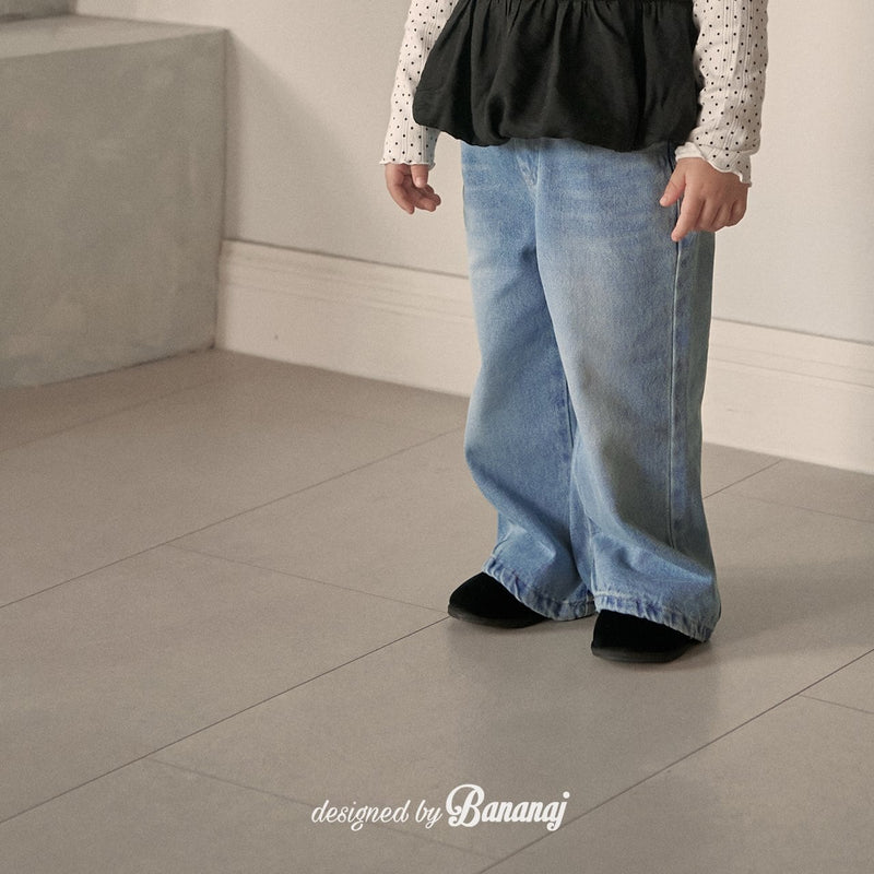 bananaj / ender denim pants【for kids & jr.】