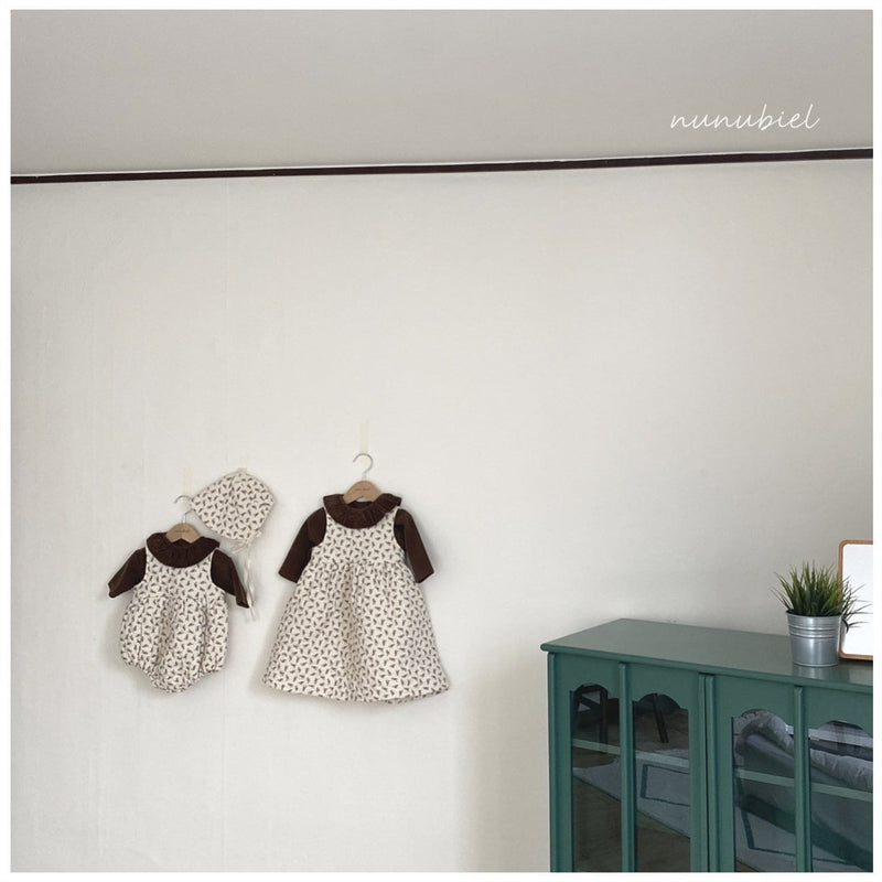 nunubiel / quilting romper & bonnet