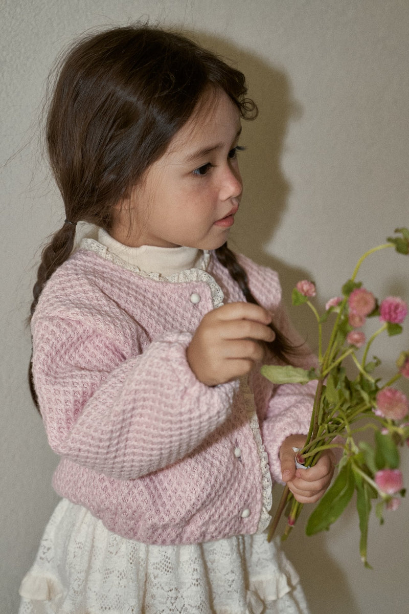 momo ann /  knit cardigan【for kids &Jr.】