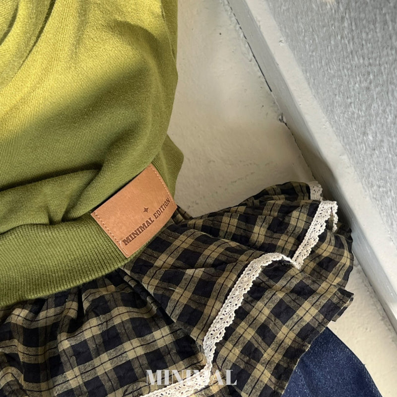 minimal / chappy layered skirt【for kids &Jr.】