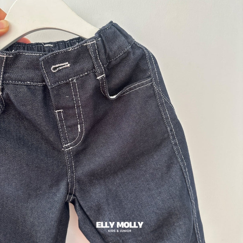 elly molly  / non fade wash dart pants【for kids, Jr.&adult 】