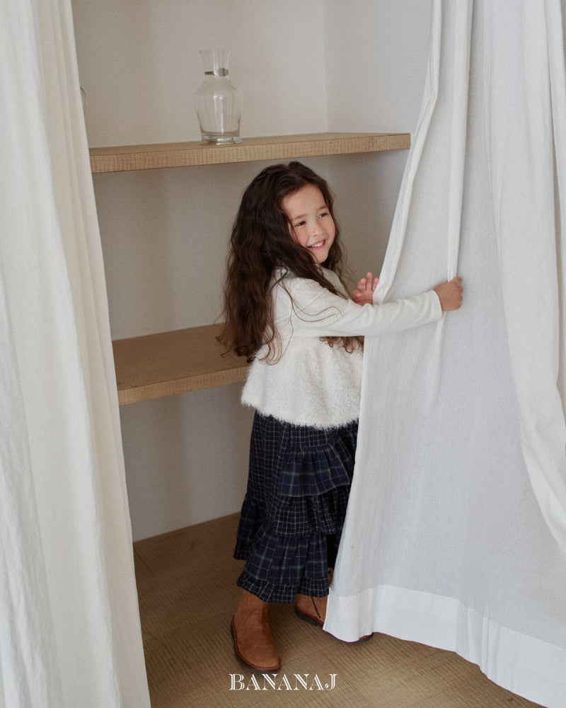 bananaj / cotton candy bustier top【for kids & jr.】