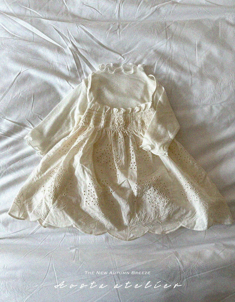 aosta /  lace leaf dress【for baby&kids】
