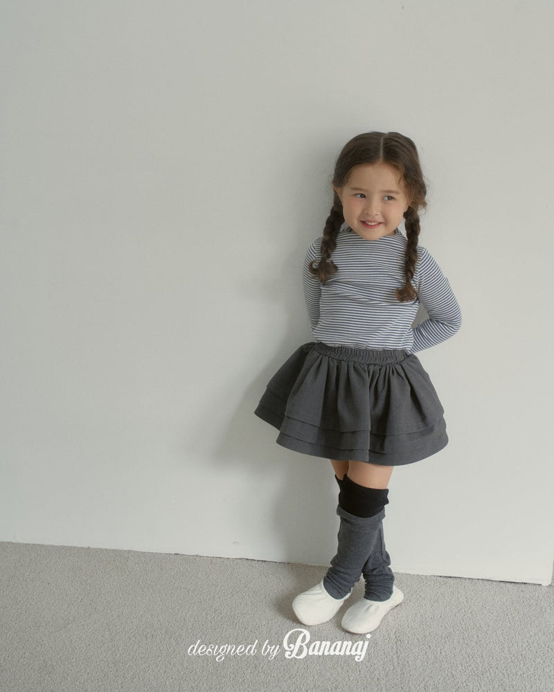 bananaj / player currot skirt【for kids & jr.】