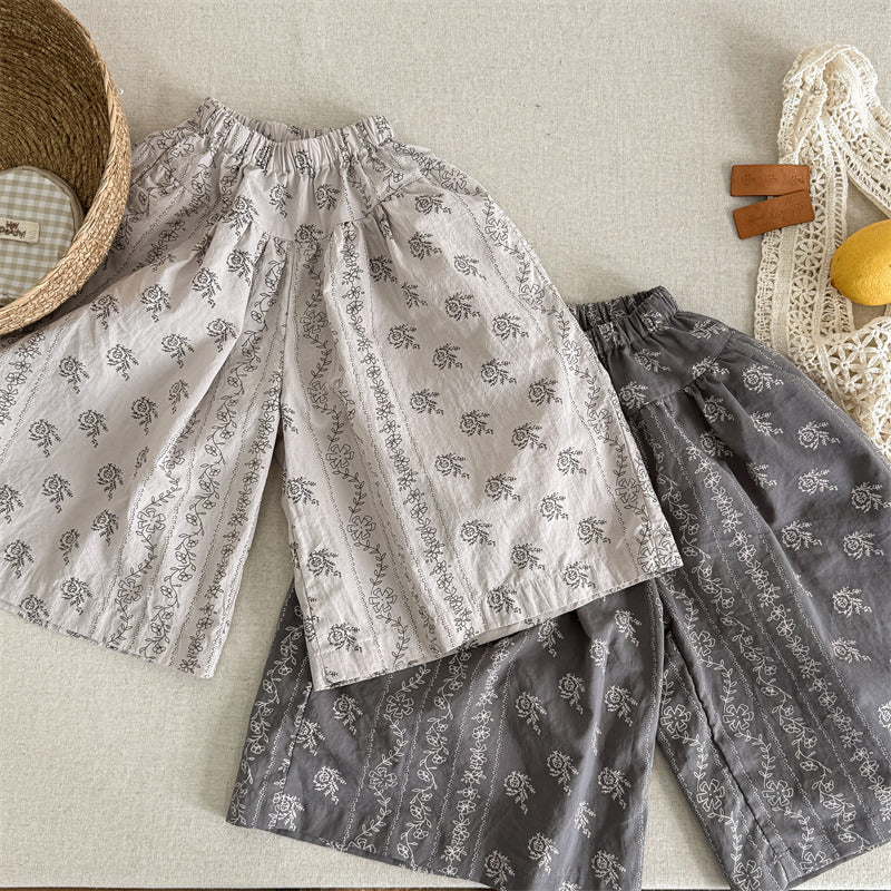 flower buggy pants【for kids 】