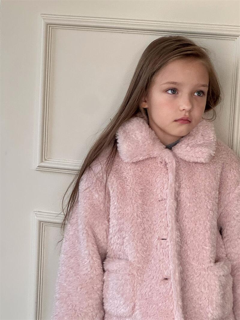 cheng le  / fur coat 【for kids , jr】