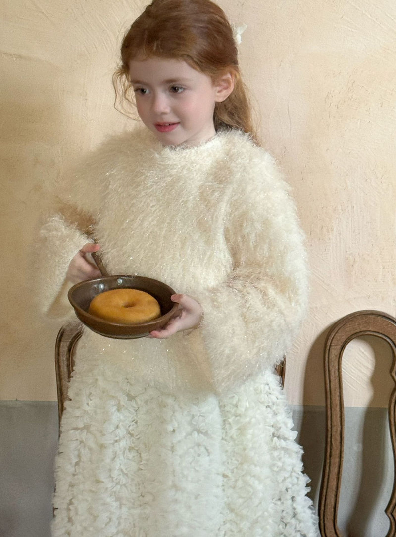 otaly /  perl fur knit【for kids , jr】